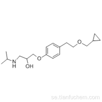 2-propanol, l- [4- [2- (cyklopropylmetoxi) etyl] fenoxi] -3 - [(1-metyletyl) amino] - CAS 63659-18-7